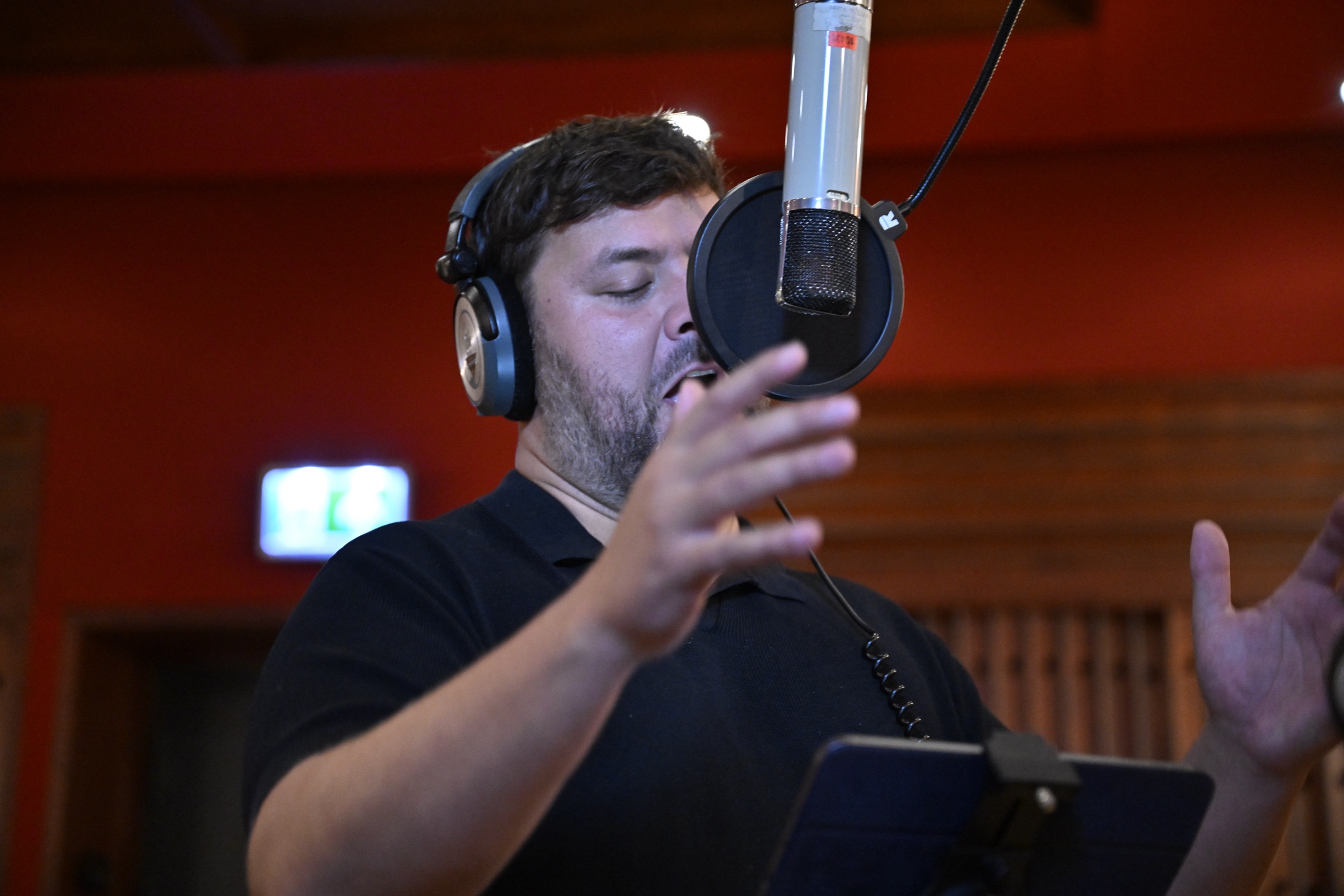 Opnamesessie in de studio, foto 12